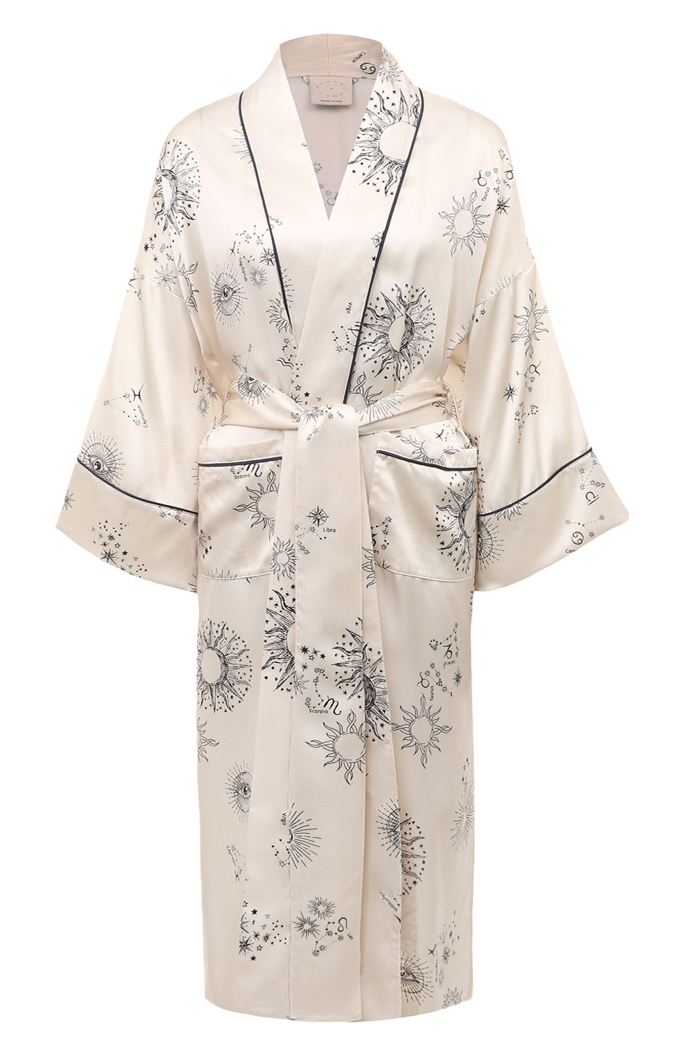 Шелковый халат MORPHO&LUNA, арт. S31G23IV/VI0LET, фото 1