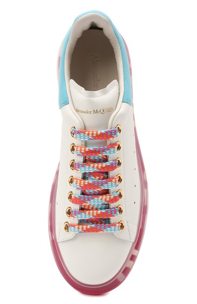 Кожаные кеды ALEXANDER MCQUEEN, арт. 612744/WIA4G, фото 5