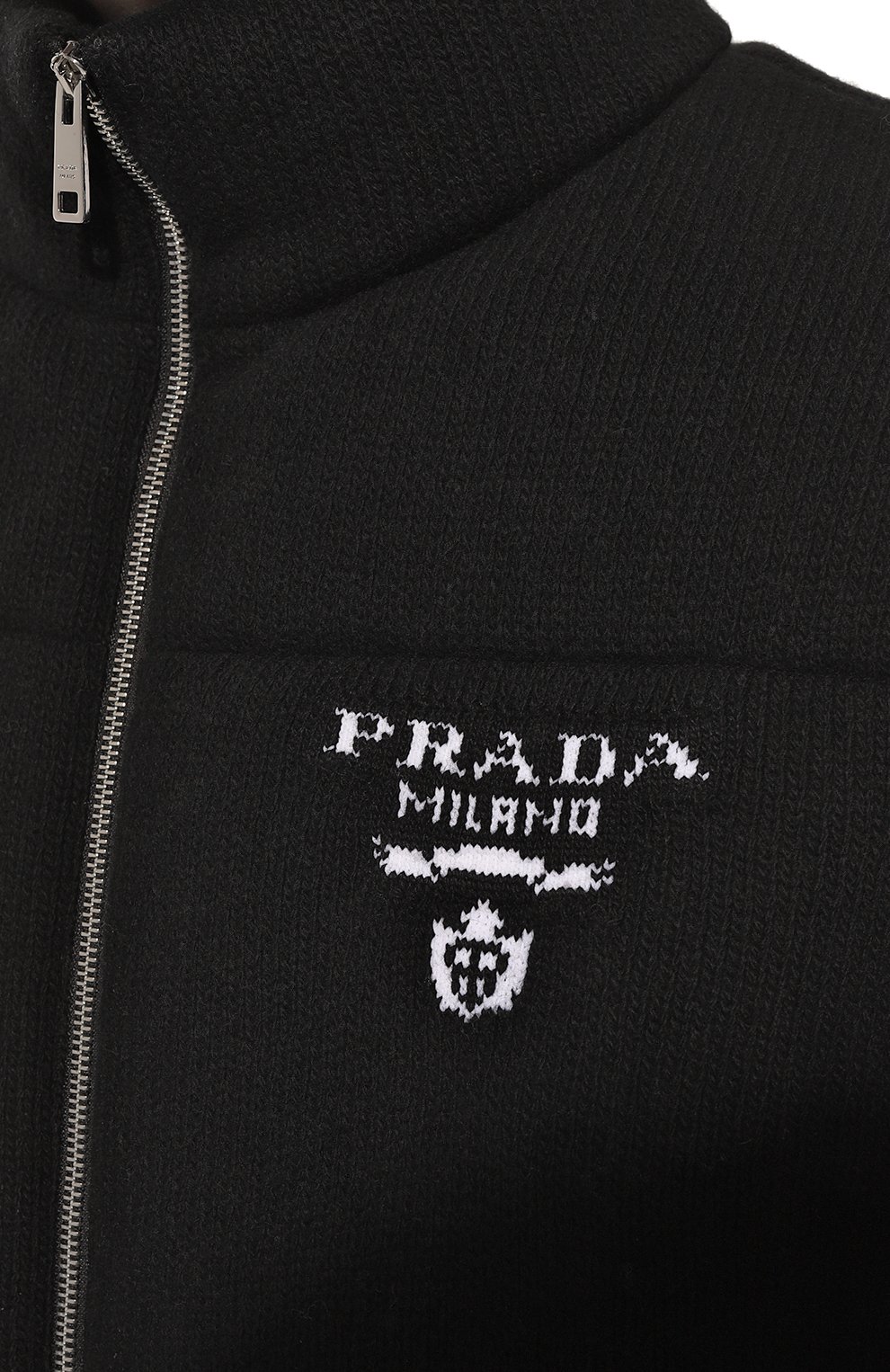 Пуховик из шерсти и кашемира PRADA, арт. SGC020-10PH-F0002-212, фото 5