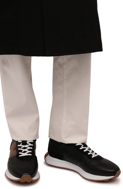 Кожаные кроссовки HOGAN, арт. HXM6010EG10N1M, фото 3