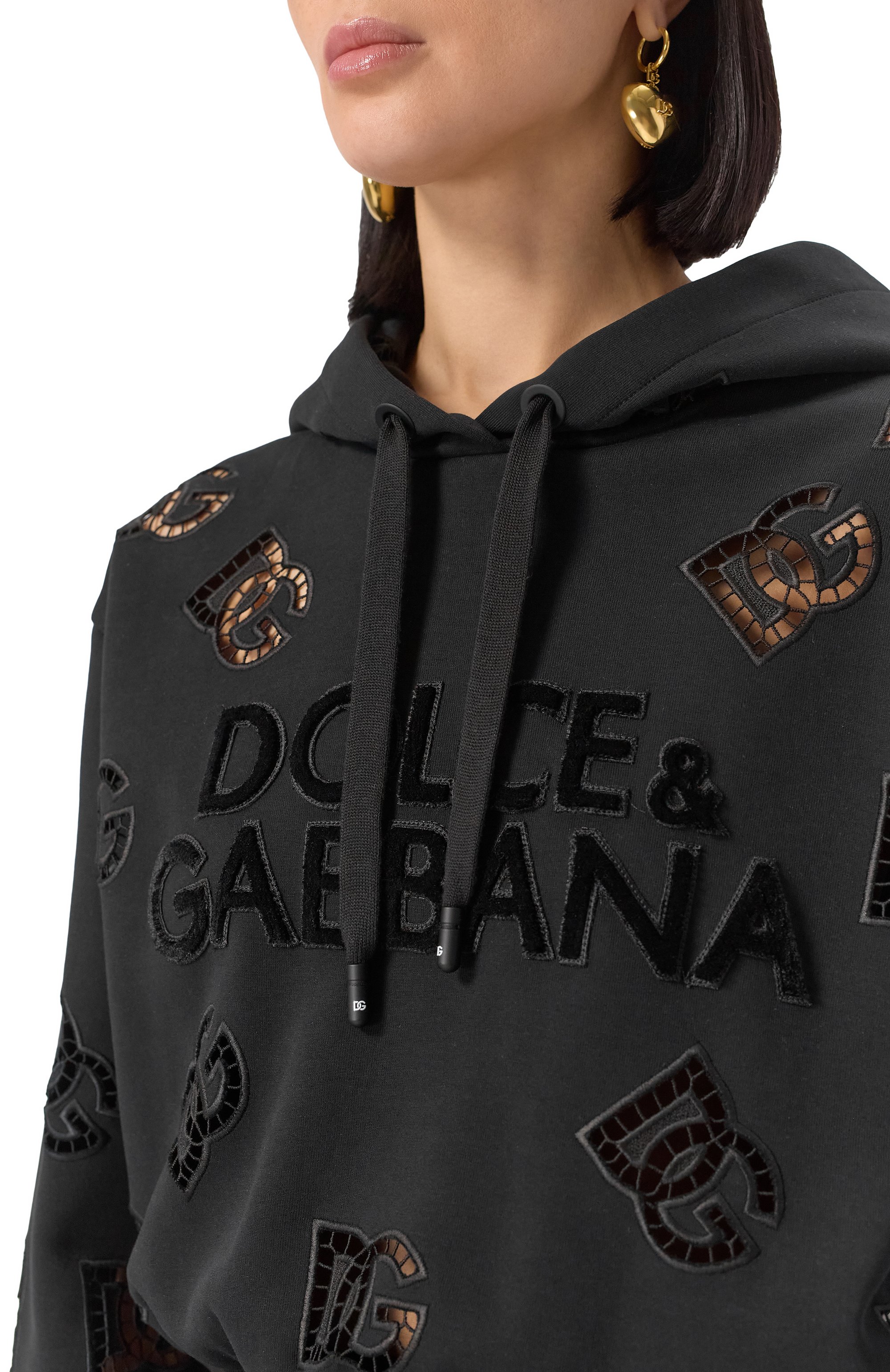 Хлопковое худи DOLCE & GABBANA, арт. F9P36Z/GDB9T, фото 5