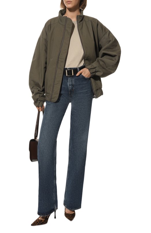 Замшевые туфли Ascent Gianvito Rossi G95335.85LAC.CMDALLP Леопардовый  G95335.85LAC.CMDALLP Фото 2