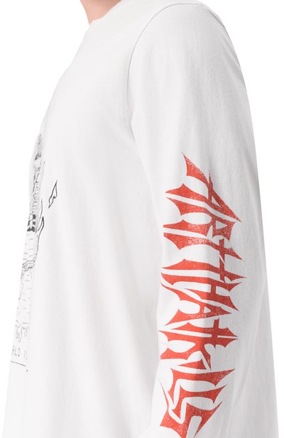 Хлопковый лонгслив GALLERY DEPT. белого цвета по цене 29600 руб., арт. T0P005/C0TT0N, фото 5 Хлопковый лонгслив GALLERY DEPT., арт. T0P005/C0TT0N, фото 5