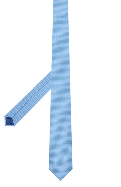 Шелковый галстук BROUBACK голубого цвета по цене 5995 руб., арт. TIE 8CM/15GG, фото 3 Шелковый галстук BROUBACK, арт. TIE 8CM/15GG, фото 3