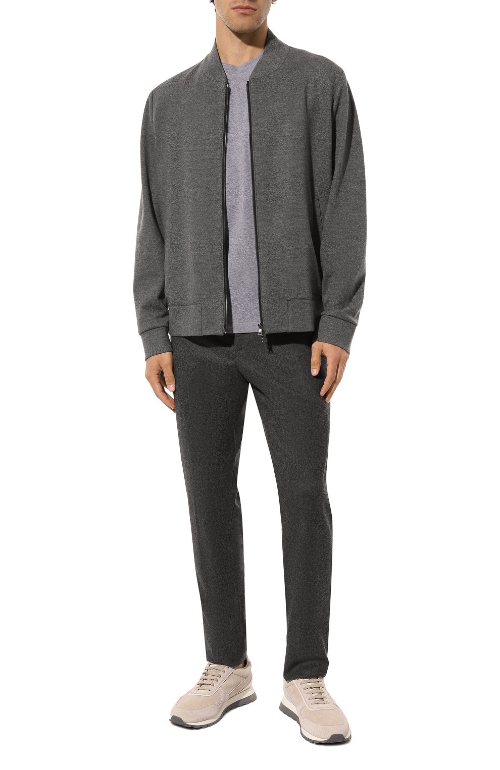 Хлопковая футболка BRUNELLO CUCINELLI, арт. M0T717197, фото 2