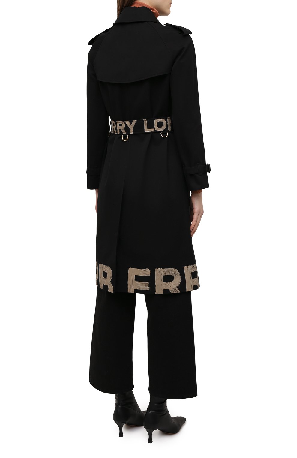 Хлопковый тренч BURBERRY, арт. 8038149, фото 4