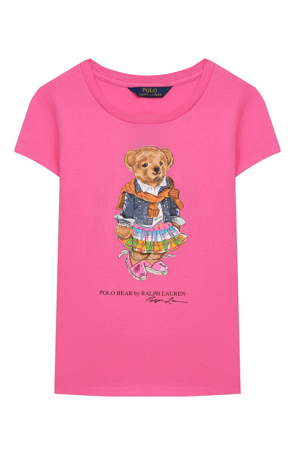 Хлопковая футболка POLO RALPH LAUREN, арт. 313790408, фото 1