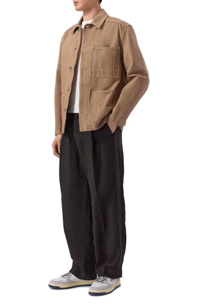 Мужские льняные брюки INLINUM, арт. MIAKY/TR0PEA