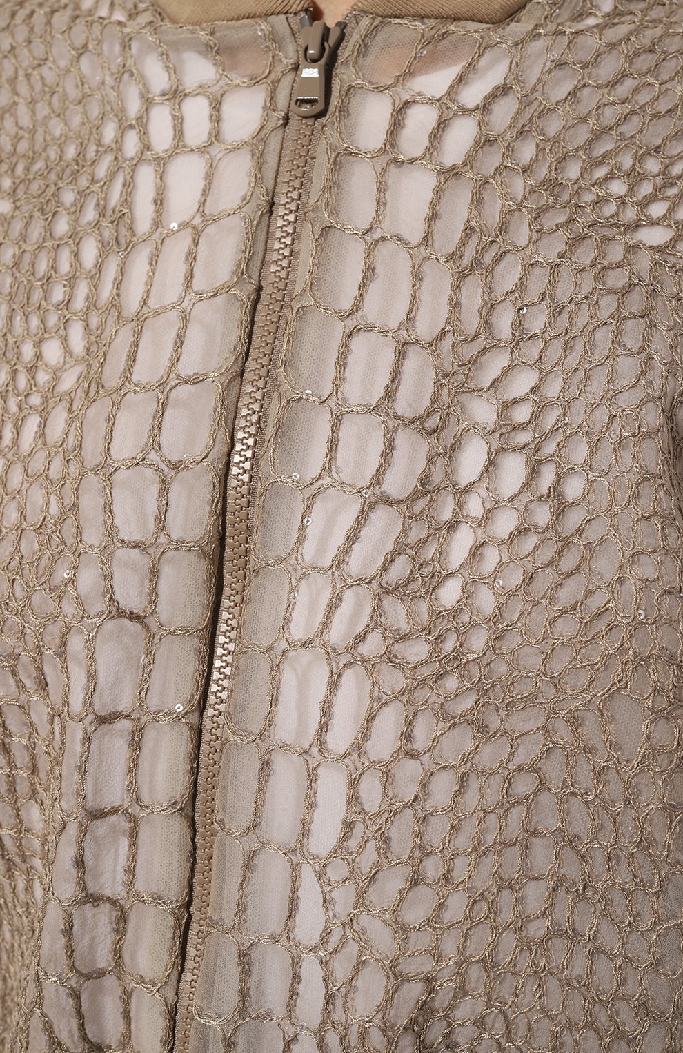 Шелковый бомбер BRUNELLO CUCINELLI, арт. MF940SX916, фото 5