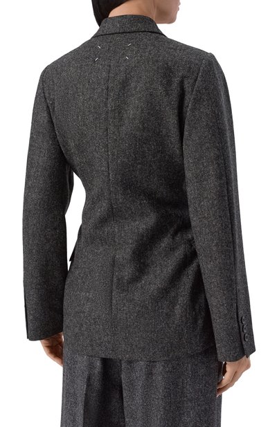 Шерстяной жакет MAISON MARGIELA, арт. S29BN0412/M35569, фото 4