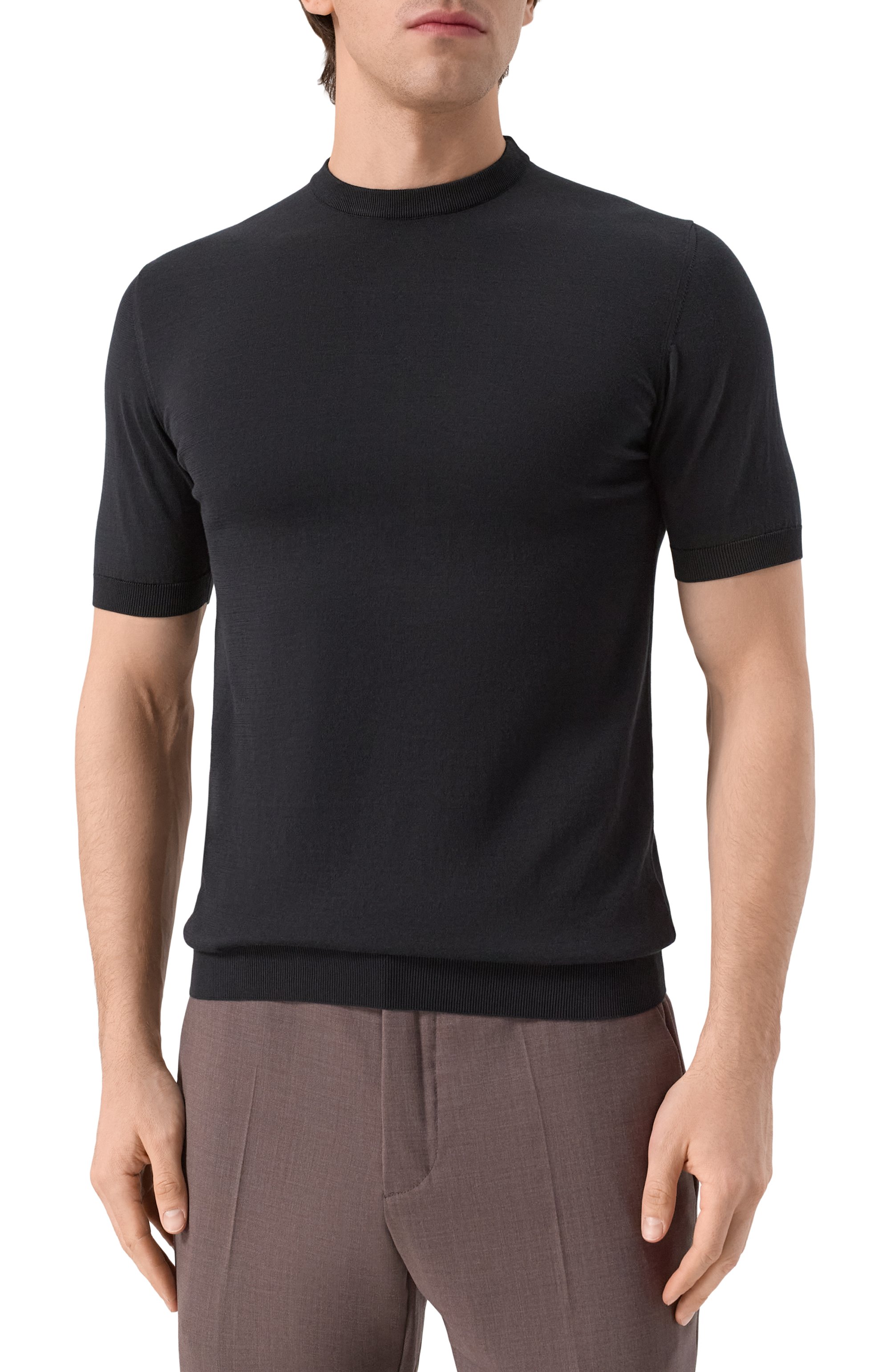 Хлопковый джемпер FEDELI черного цвета по цене 36900 руб., арт. 8UED8014, фото 3 Хлопковый джемпер FEDELI, арт. 8UED8014, фото 3