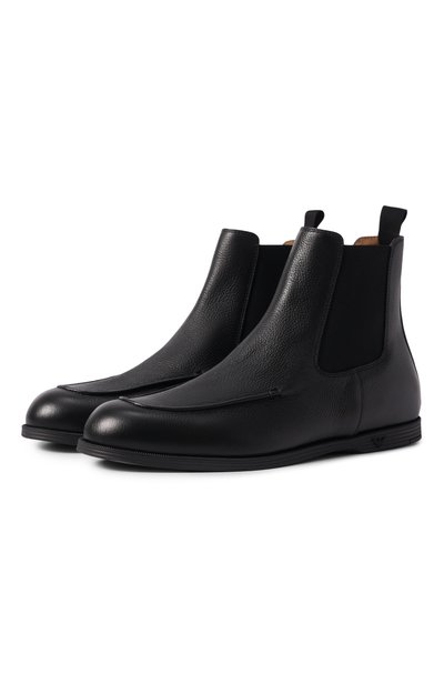 Мужские кожаные челси EMPORIO ARMANI, арт. EM006203/AF28416