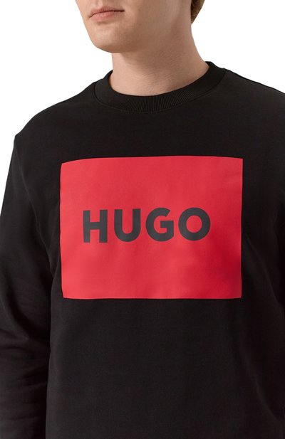 Хлопковый свитшот HUGO, арт. 50467944, фото 5