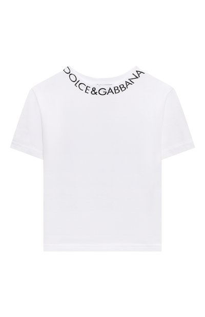 Хлопковая футболка DOLCE & GABBANA, арт. L4JTEY/G7IJ6/8-14