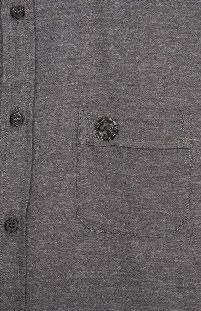 Хлопковая рубашка STEFANO RICCI JUNIOR серого цвета по цене 34650 руб., арт. YC007988/R3066, фото 3 Хлопковая рубашка STEFANO RICCI JUNIOR, арт. YC007988/R3066, фото 3