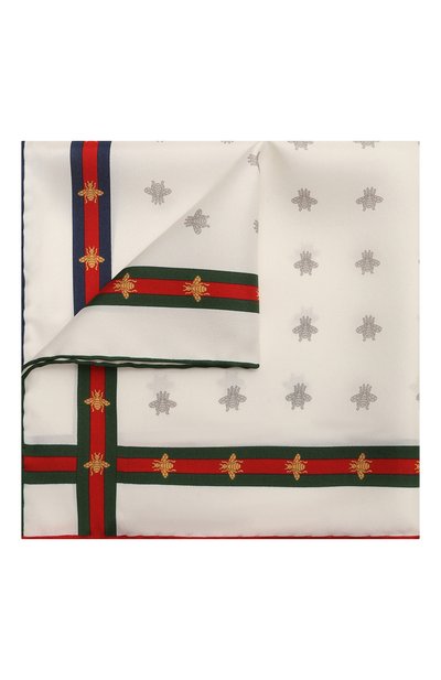 Мужской шелковый платок GUCCI, арт. 407465 4G001