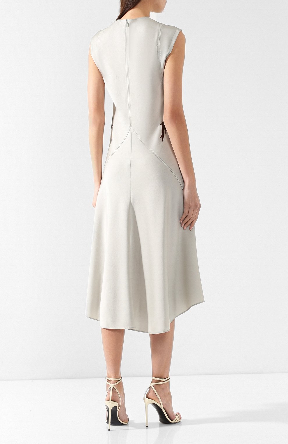 Атласное платье CHLOÉ, арт. CHC19SR026138, фото 4