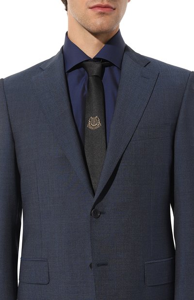 Шелковый галстук GUCCI, арт. 576601 4E220, фото 2