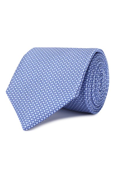 Мужской шелковый галстук CORNELIANI, арт. 83U390-9120365/00