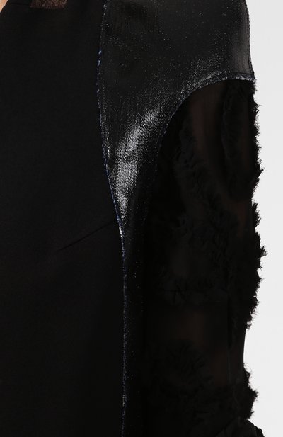 Пальто из смеси шерсти и вискозы RICK OWENS, арт. R020S1953/WEHDLQ, фото 5