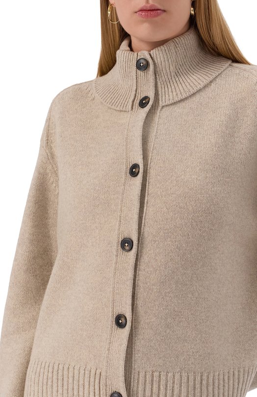 Шерстяной кардиган Closed C96414-920-22 Бежевый  C96414-920-22 Фото 5