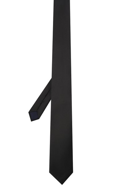 Шелковый галстук CORNELIANI черного цвета по цене 15650 руб., арт. 89U306-2120301/00, фото 3 Шелковый галстук CORNELIANI, арт. 89U306-2120301/00, фото 3