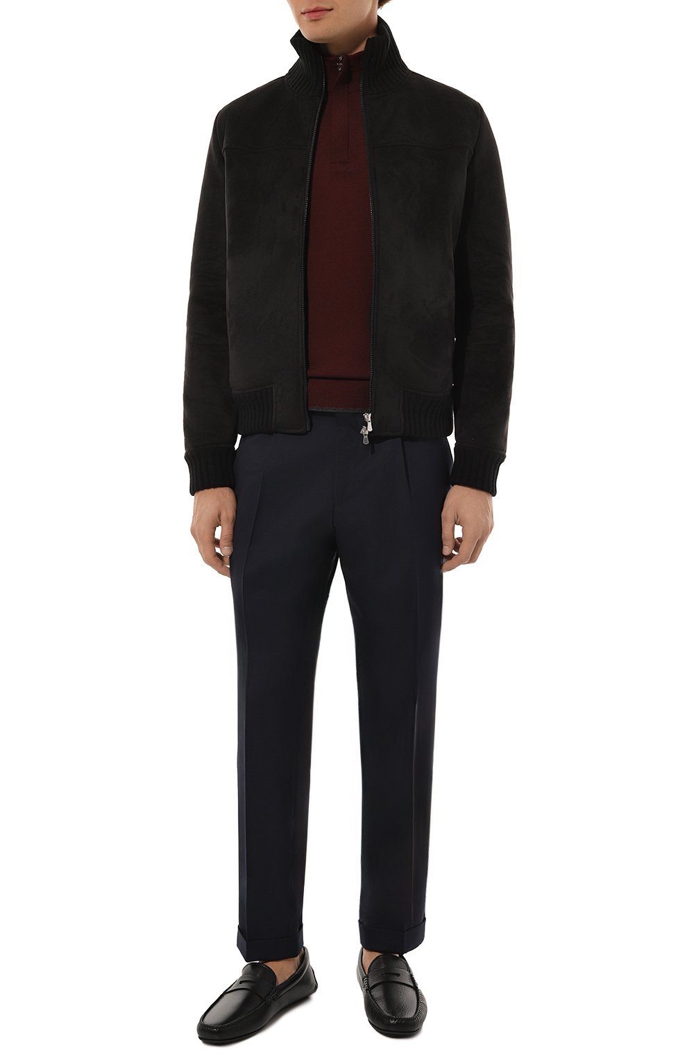 Шерстяные брюки BOSS, арт. 50521029, фото 2