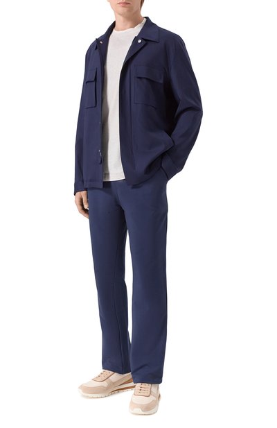 Мужская хлопковая футболка BRUNELLO CUCINELLI, арт. M0B137451G