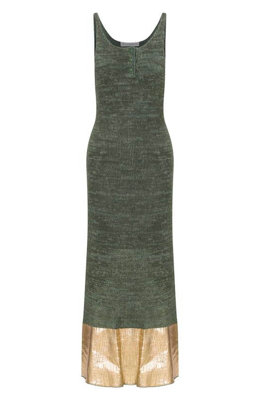 

Платье из вискозы JW Anderson, Зелёный