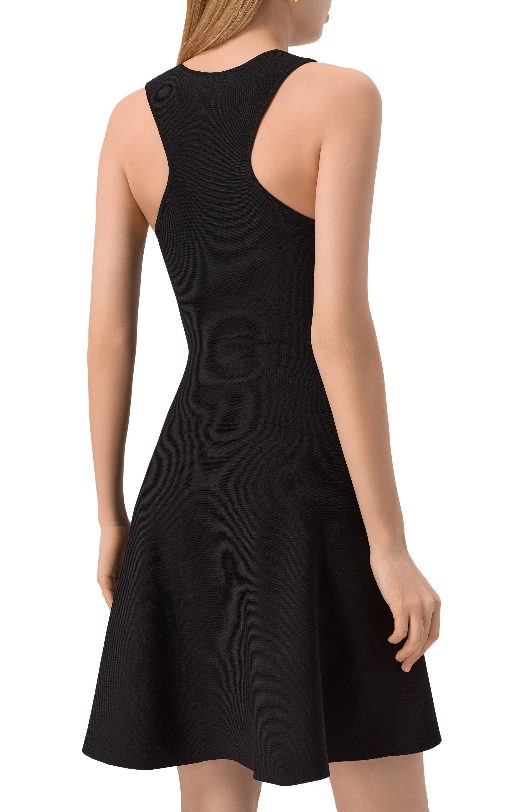 Платье из вискозы JACOB LEE черного цвета по цене 57900 руб., арт. WKD030SS25B, фото 4 Платье из вискозы JACOB LEE, арт. WKD030SS25B, фото 4