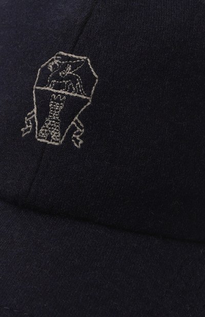 Кашемировая бейсболка BRUNELLO CUCINELLI, арт. ML8969978, фото 4