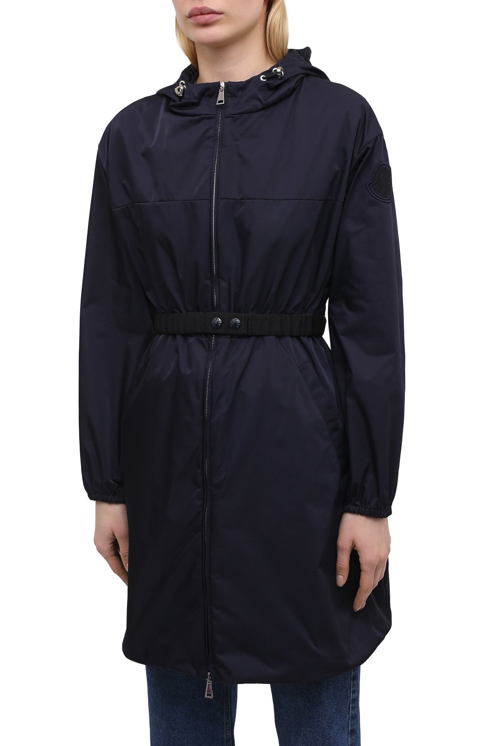 Парка alfirk MONCLER темно-синего цвета по цене 109000 руб., арт. G1-093-1C739-00-54A1K, фото 3 Парка alfirk MONCLER, арт. G1-093-1C739-00-54A1K, фото 3