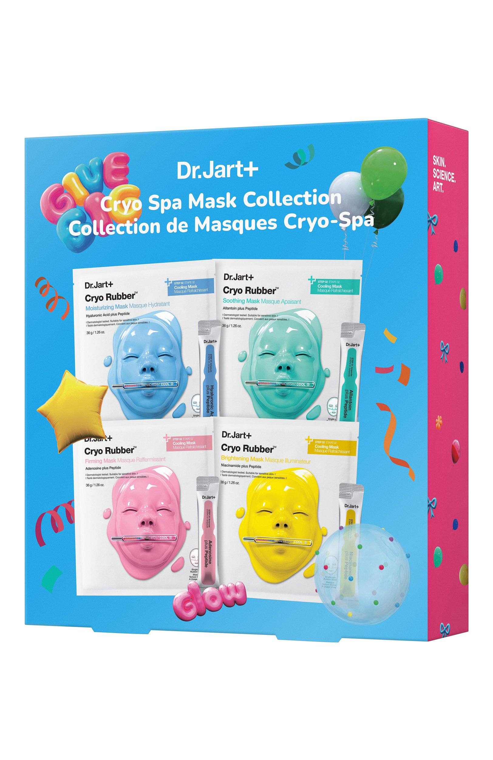 Набор масок для лица cryo rubber (4x40g) DR.JART+, арт. 1210001225947, фото 2