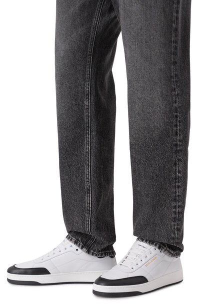Кожаные кеды sl/61 SAINT LAURENT, арт. 845537/00NI0, фото 3
