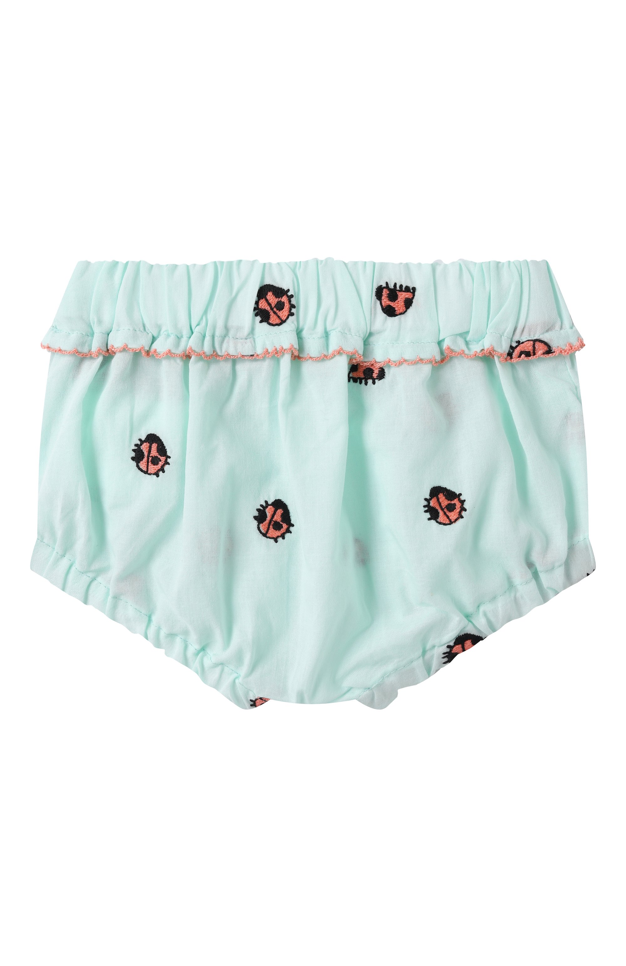 Комплект из платья и шорт STELLA MCCARTNEY светло-зеленого цвета по цене 16900 руб., арт. TW1031, фото 6 Комплект из платья и шорт STELLA MCCARTNEY, арт. TW1031, фото 6