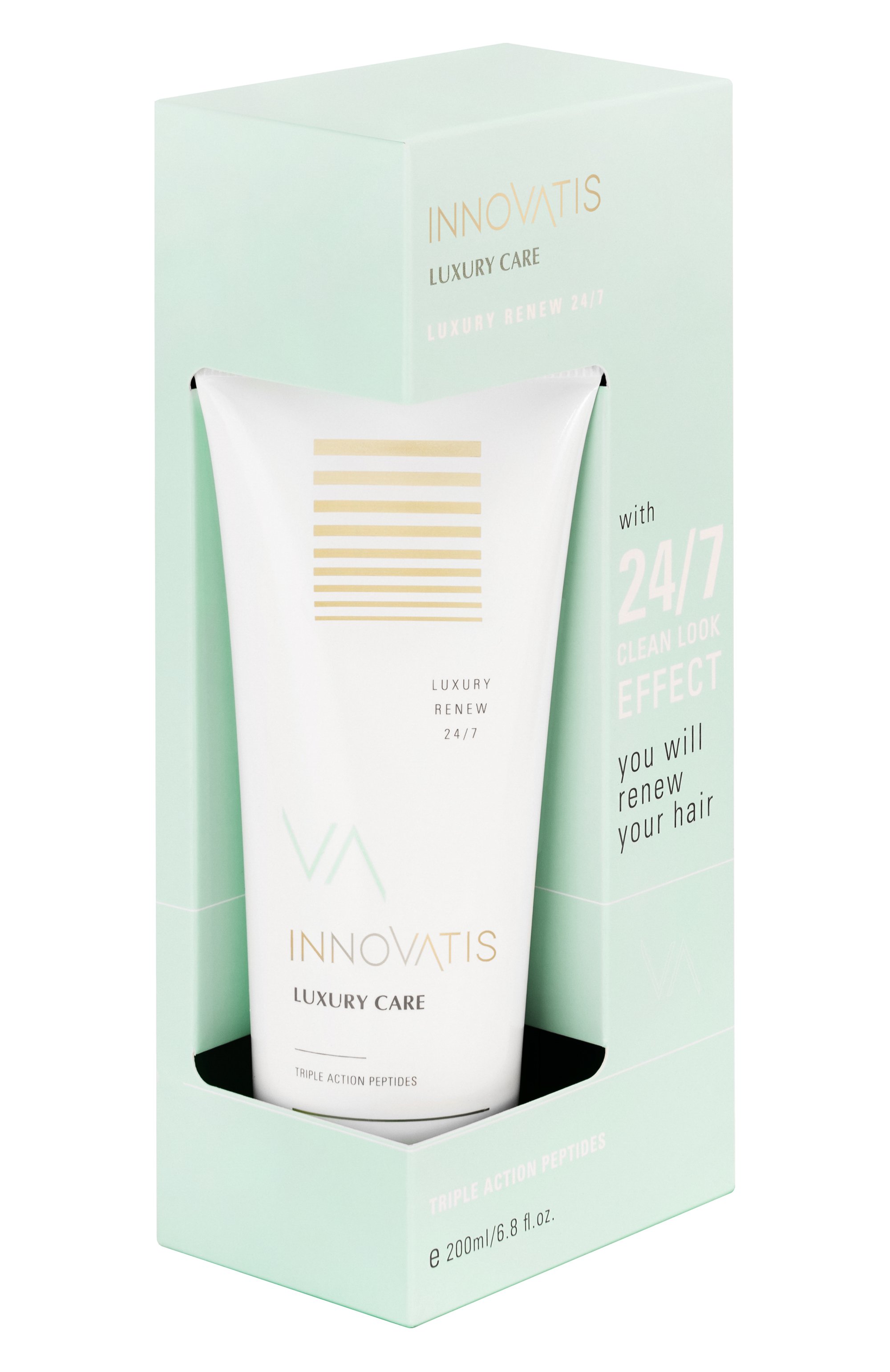 Восстанавливающая маска-уход luxury renew 24/7 (200ml) INNOVATIS, арт. 8437019455002, фото 3