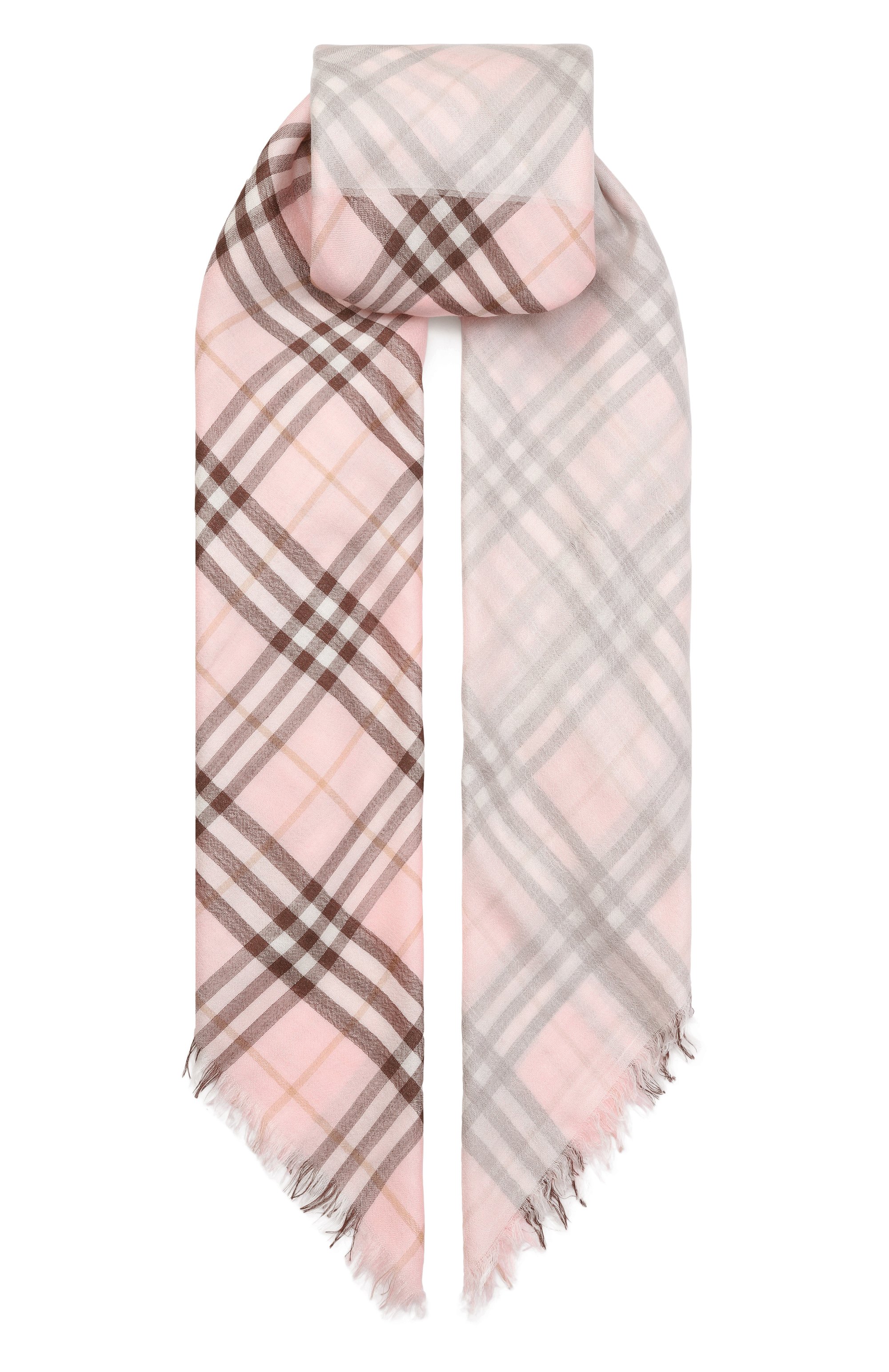 Шаль из шерсти и шелка BURBERRY, арт. 8117997, фото 1