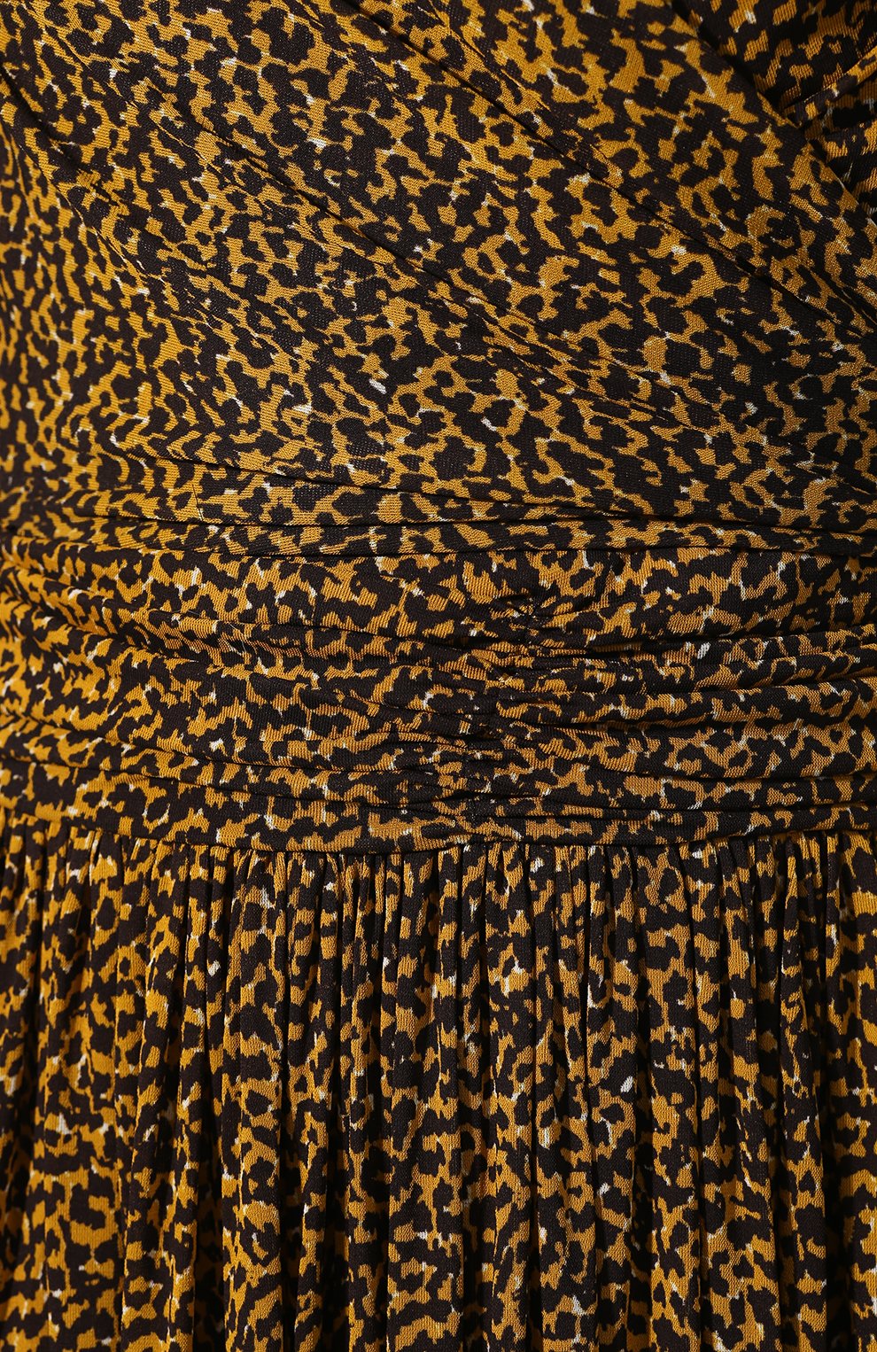 Платье из вискозы ISABEL MARANT желтого цвета по цене 111500 руб., арт. R01502-19A026I/JUCIENNE, фото 5 Платье из вискозы ISABEL MARANT, арт. R01502-19A026I/JUCIENNE, фото 5