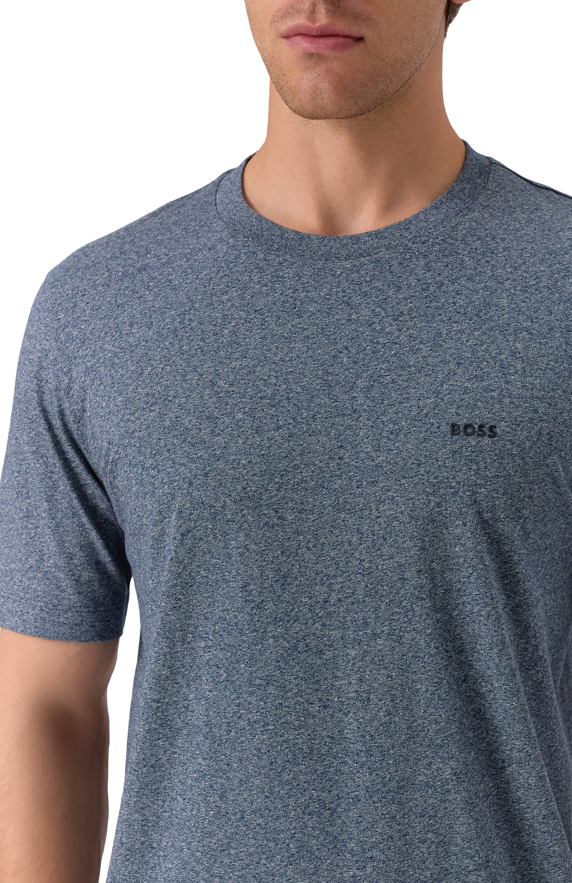 Хлопковая футболка BOSS, арт. 50468347, фото 5