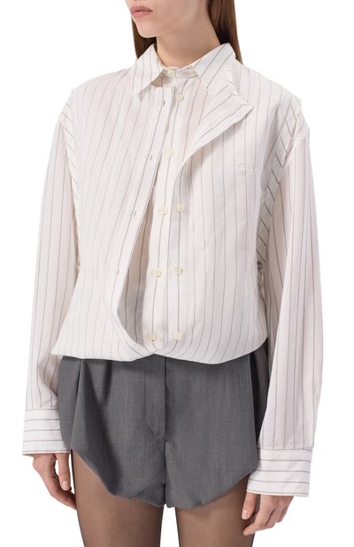 Рубашка из вискозы и шелка JEAN PAUL GAULTIER, арт. 25/04-W-ST036/W038, фото 3