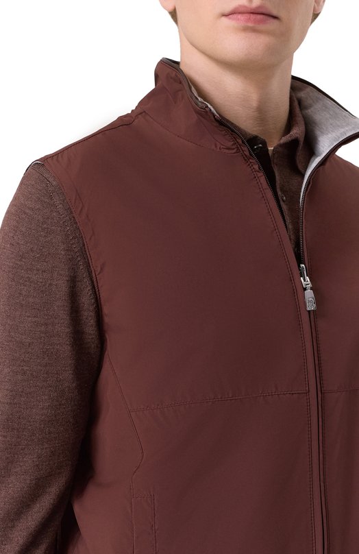Двусторонний жилет Corneliani 27C5X2/2720120 Бордовый  27C5X2/2720120 Фото 5