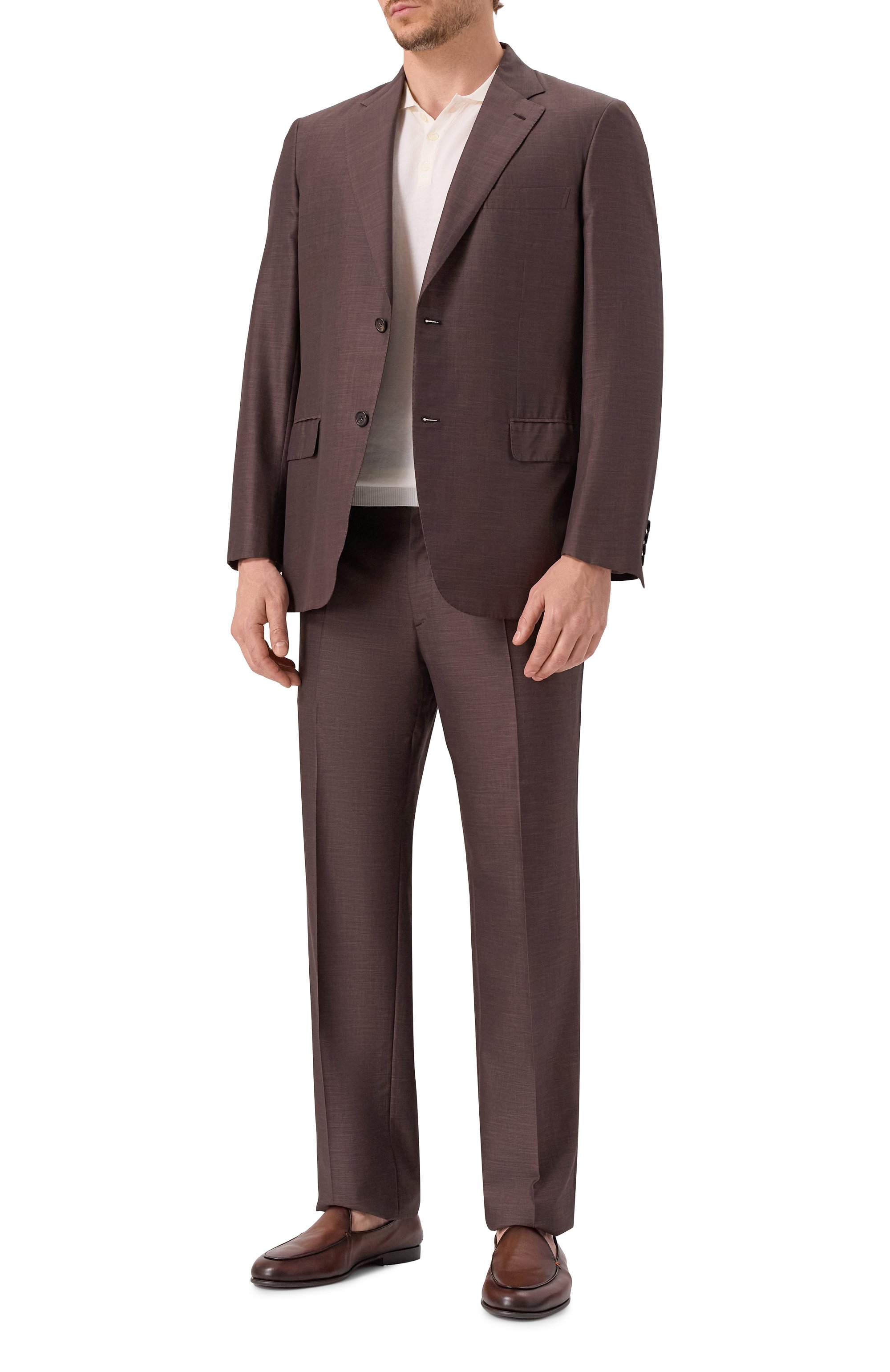 Костюм из шерсти и шелка BRIONI, арт. RAH00U/P9A5L/PARLAMENT0, фото 1