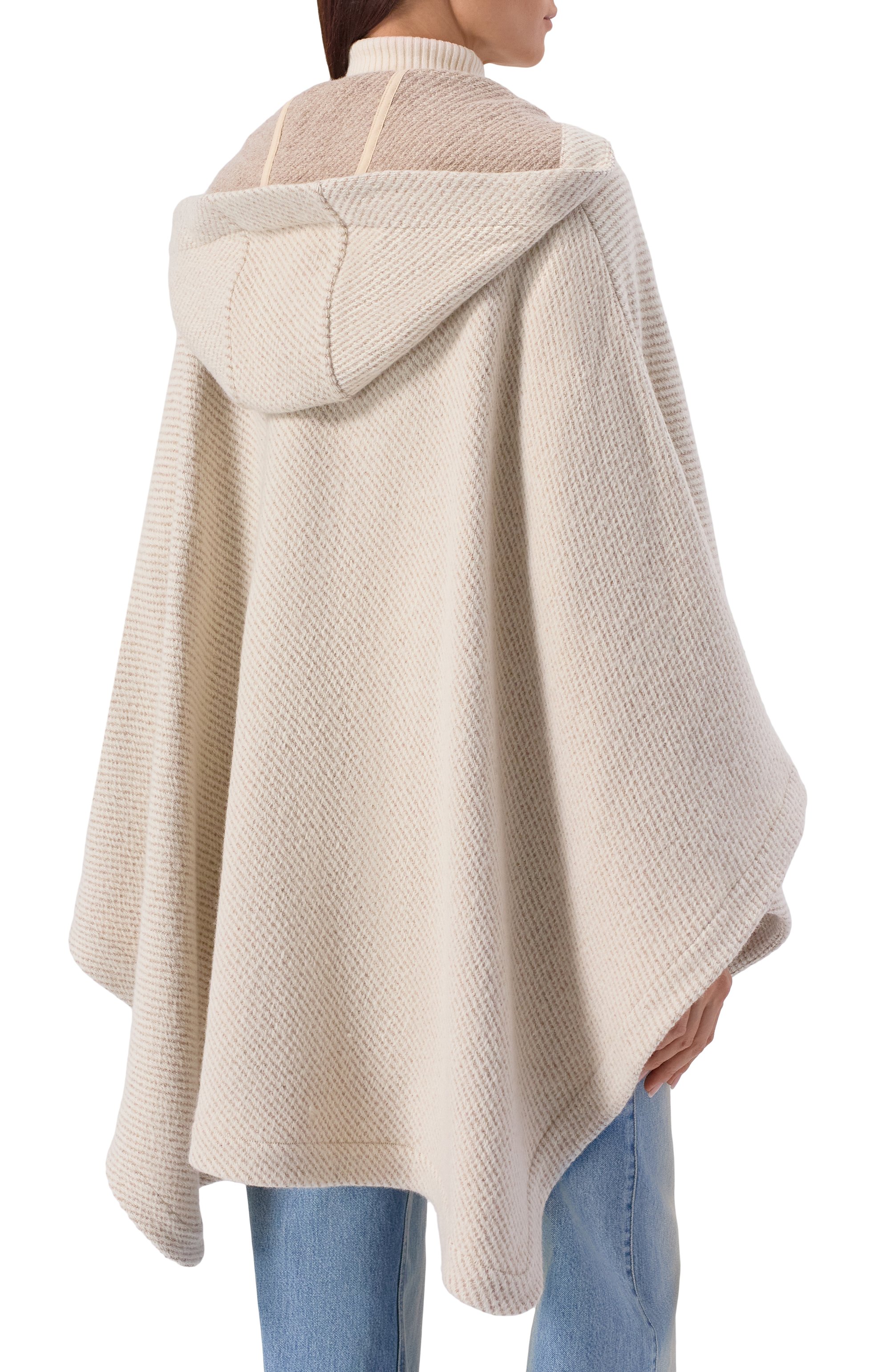 Шерстяное пончо GOLDEN GOOSE DELUXE BRAND, арт. GUP02367.P002191, фото 4