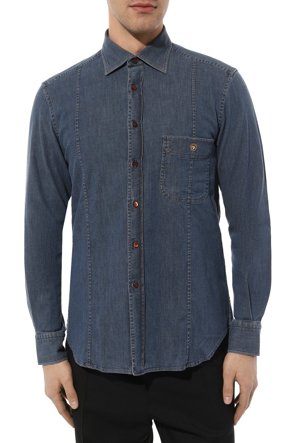 Джинсовая рубашка STEFANO RICCI, арт. MC007116/EX2604, фото 3