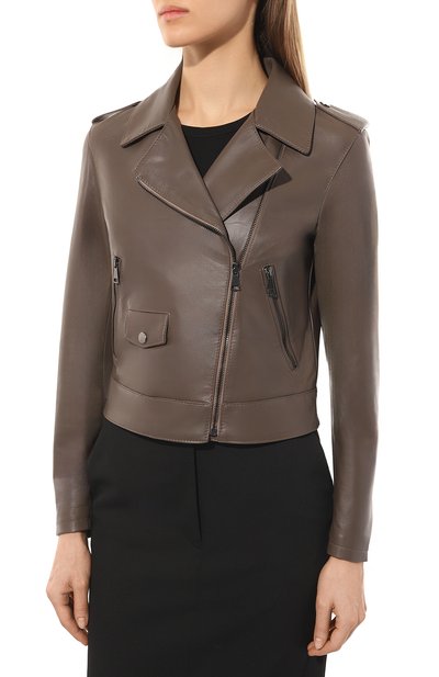 Кожаная куртка SIMONETTA RAVIZZA, арт. S04JA235L16/TS/063, фото 3