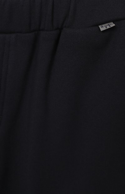 Хлопковые джоггеры IL GUFO темно-синего цвета по цене 19450 руб., арт. A25GPL0027M0107/10-14, фото 3 Хлопковые джоггеры IL GUFO, арт. A25GPL0027M0107/10-14, фото 3