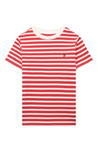 Хлопковая футболка POLO RALPH LAUREN, арт. 322861429, фото 1