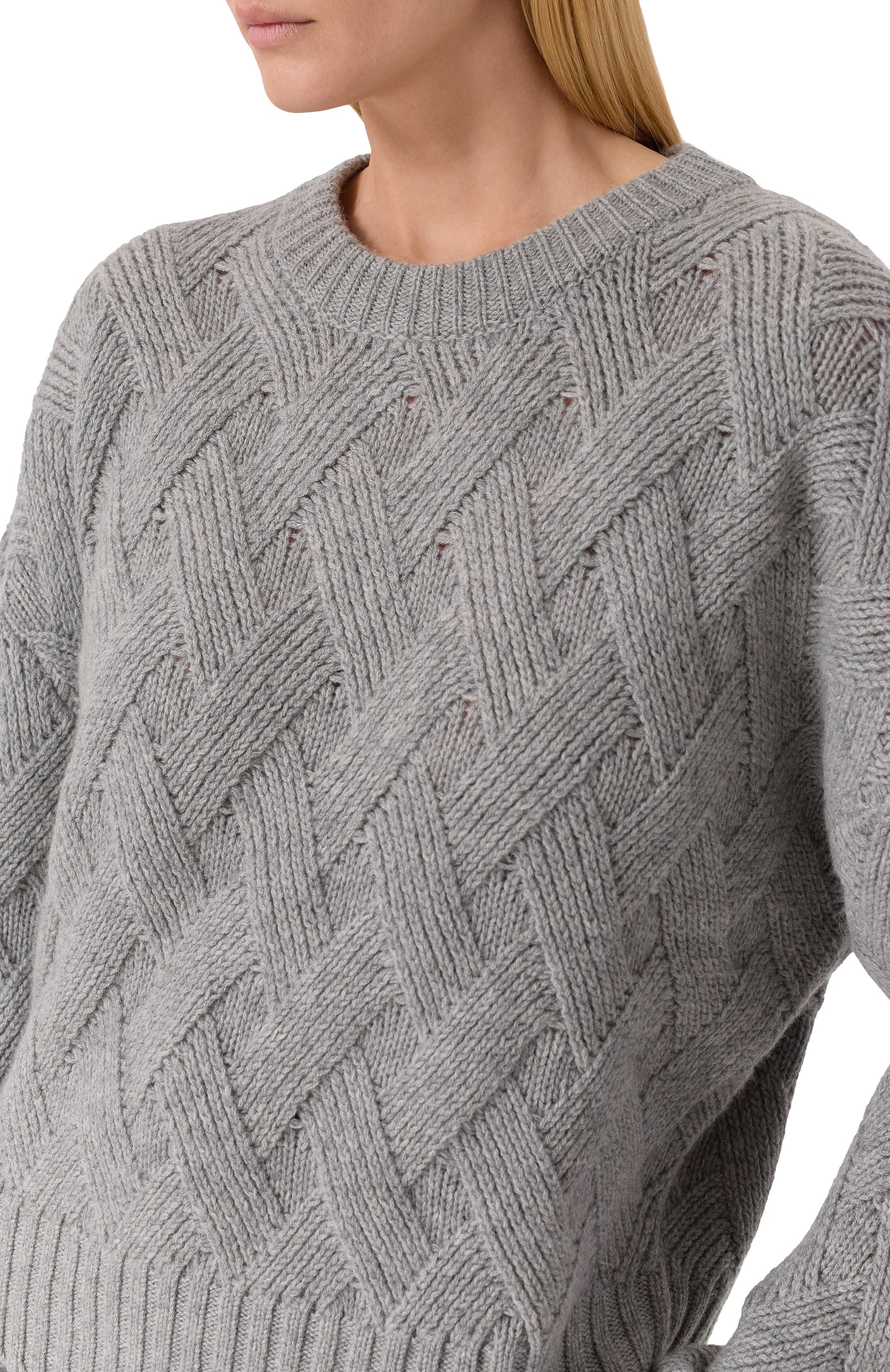 Свитер из шерсти и кашемира ALLUDE, арт. 255/17691, фото 5