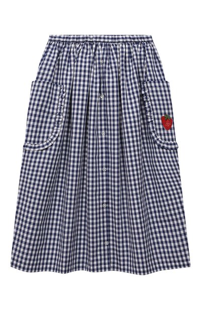 Хлопковая юбка SONIA RYKIEL ENFANT, арт. 21S1SK04, фото 1