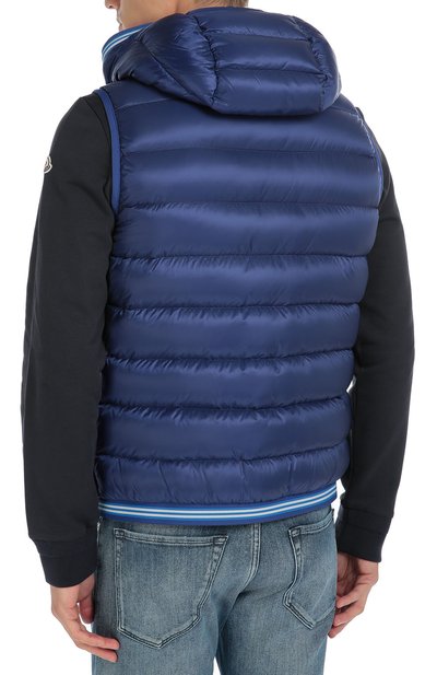 Пуховый стеганый жилет с капюшоном MONCLER, арт. B2-091-43390-49-53334, фото 4